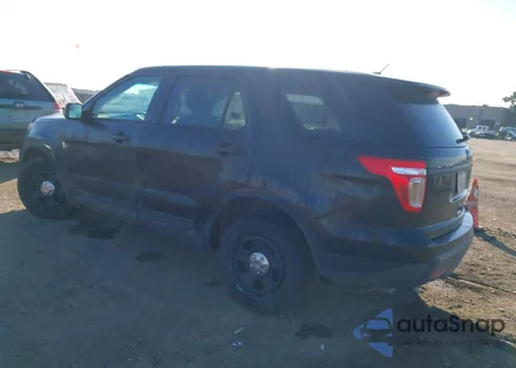 2013 Ford Utility Police Interceptor from USA, damaged, VIN 1FM5K8AR1DGC31476